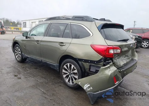 2016 Subaru Outback 2.5I Limited z USA, uszkodzony, nr VIN 4S4BSANCXG3292482